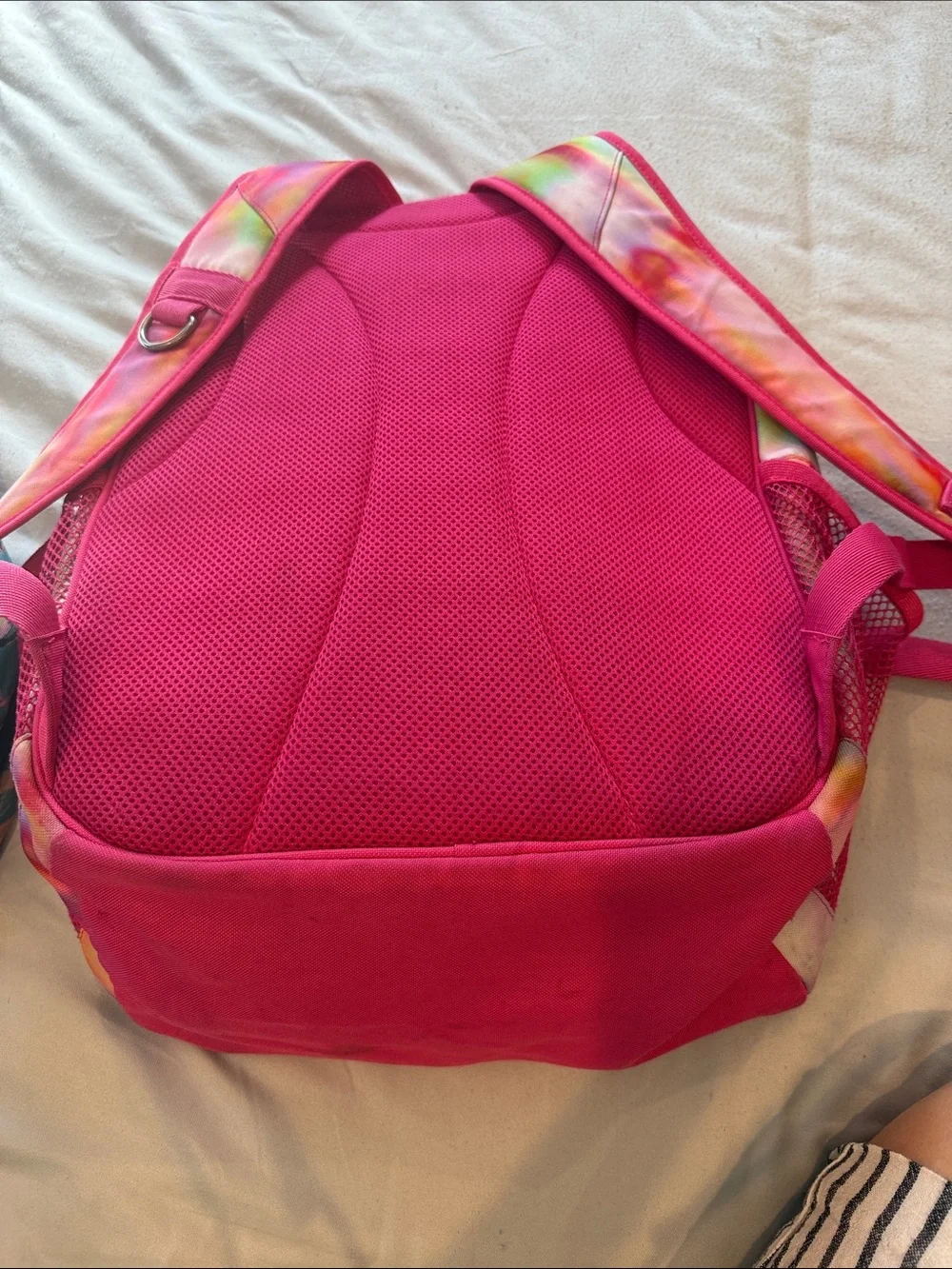 Bundle back packs  adidas and tie die still a lot of life please request info